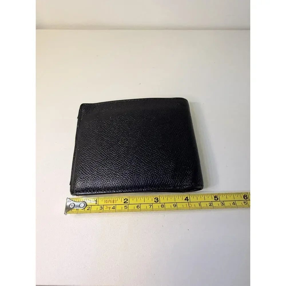 Coach black bifold